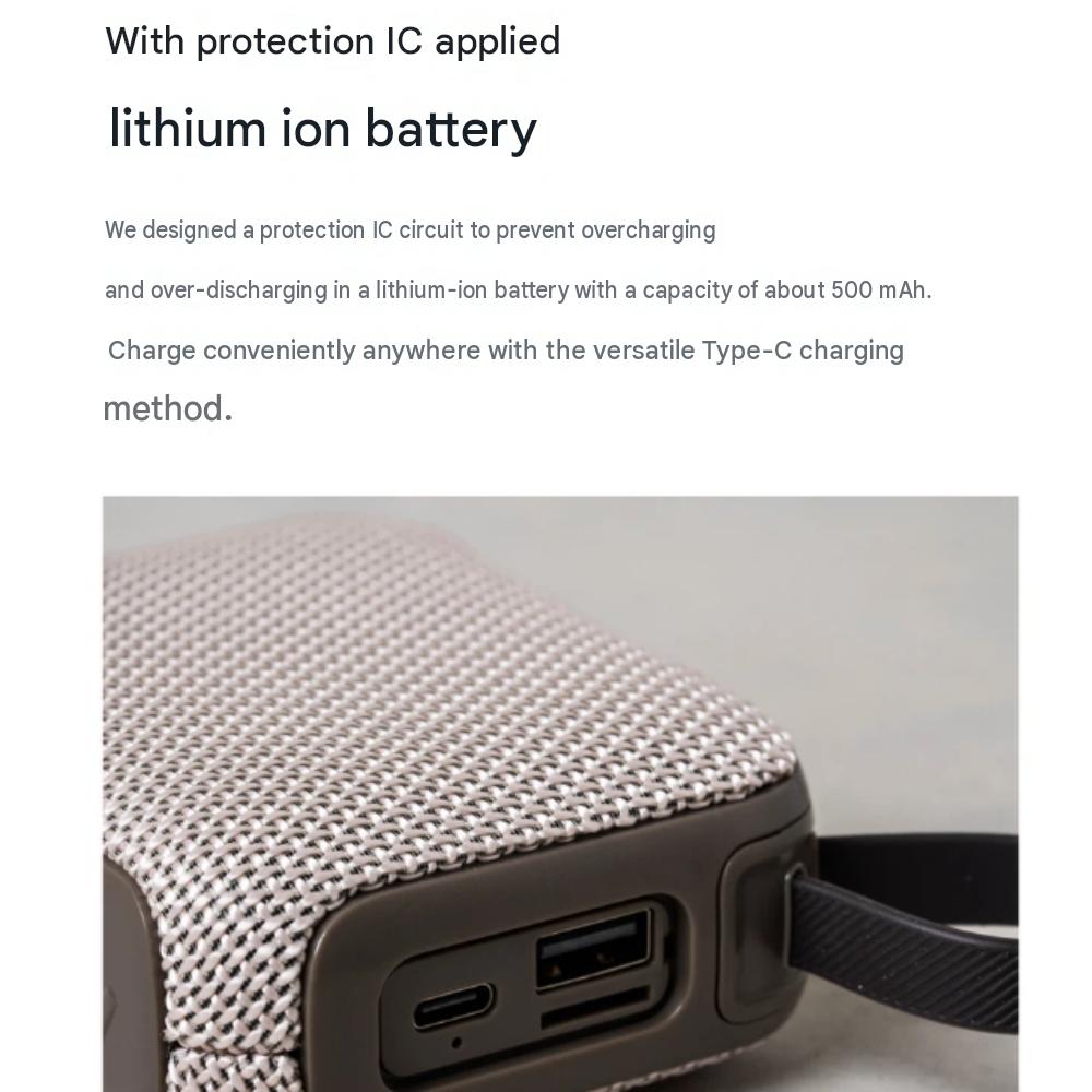 Bluetooth Square Portable Speaker 3W