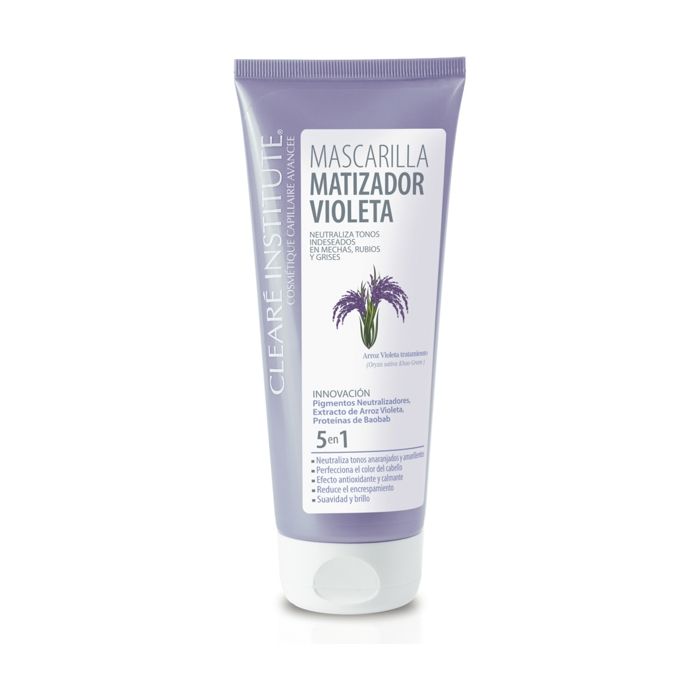 CLEARE INSTITUTE - Masque tonifiant à la violette 200 ml