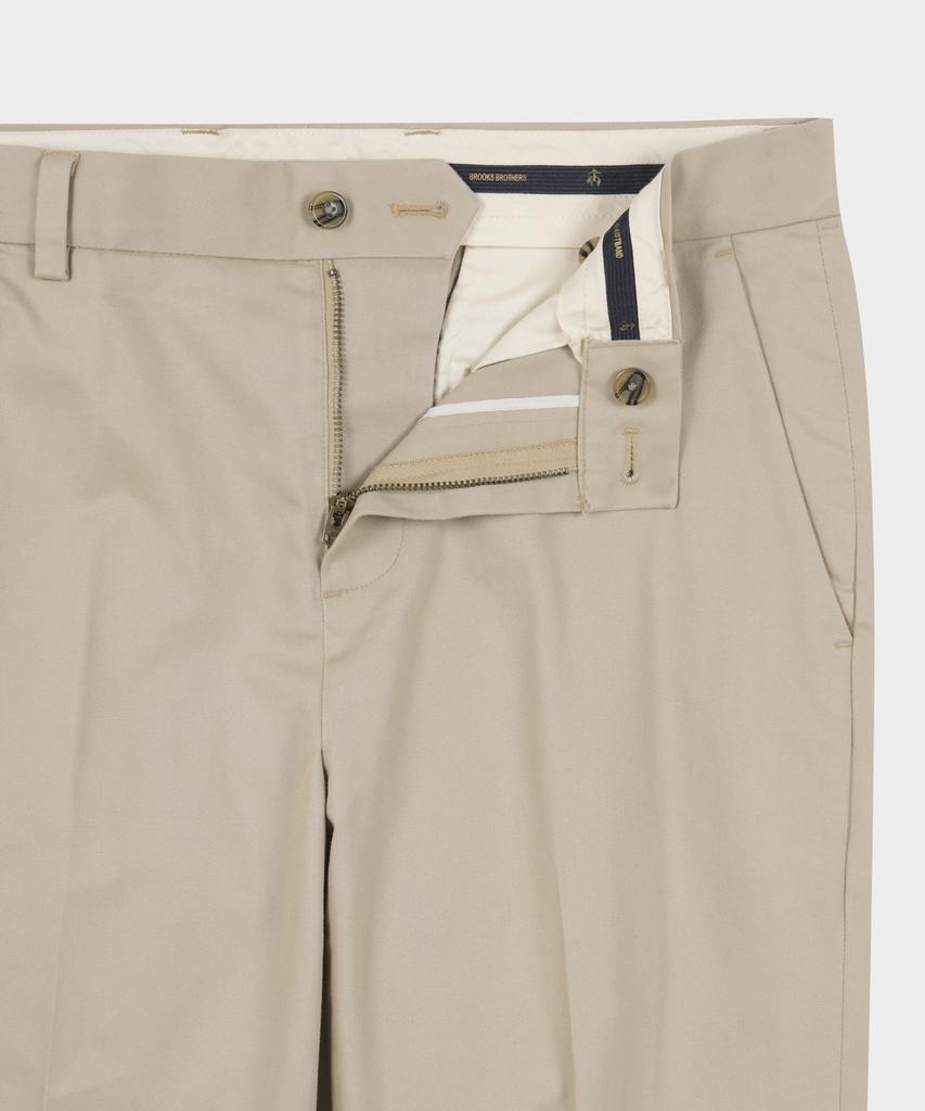 BROOKS BROTHERS Extra Slim Fit Cotton Stretch Advantage Chino (British Khaki) (Bbpcmf62713)