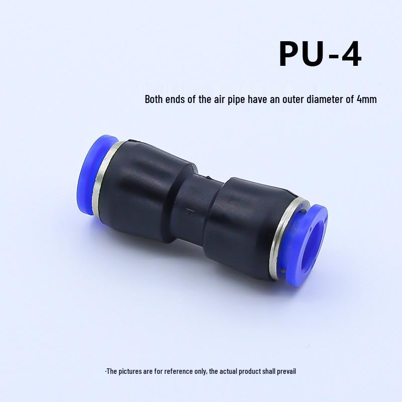 

PU/PE Trachea Quick Connect Pneumatic Reducer: 3-Way High-Pressure Plug Connector Accessories
