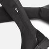 Autumn Winter Women's High-quality Shoes Elastic Material Platform Women's Boots New Knee Boots High Boots with Height