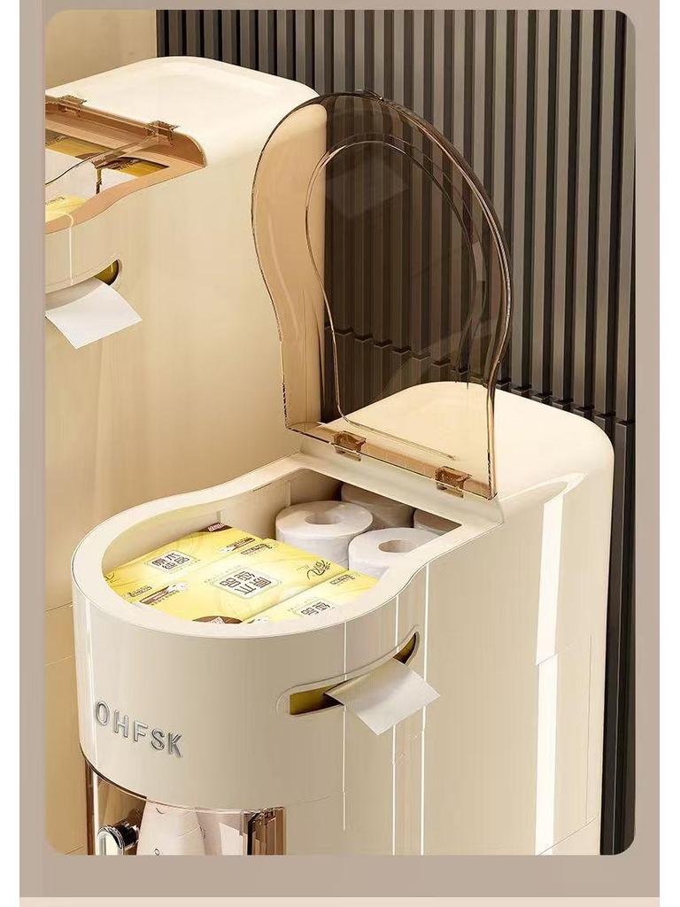 Slim Multi-Layer Bathroom & Kitchen Gap Storage Cabinet Drawer