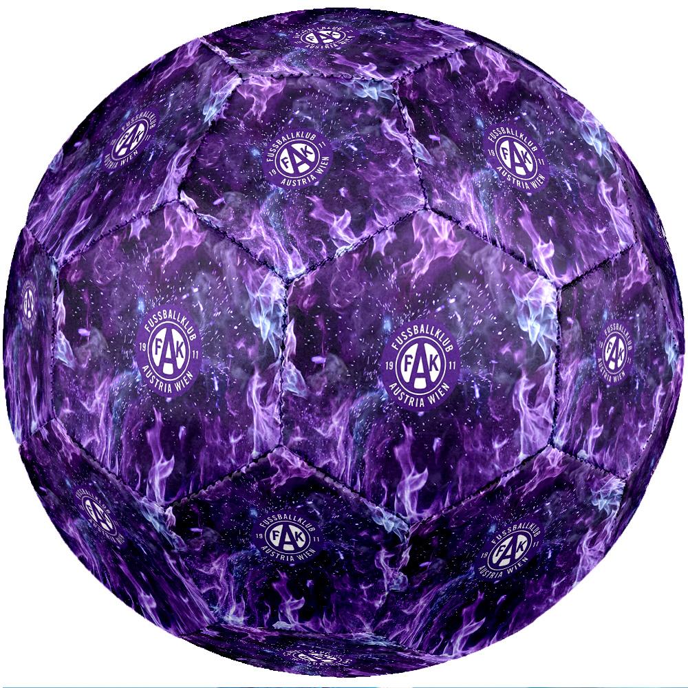 Austria Wien FC Size 5 Standard Football Durable Training Match Soccer Ball for Adult Outdoor Sports