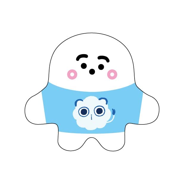 Bandai Pushu Pushu Chibi Plush Toy Pushu T-Shirt 2868