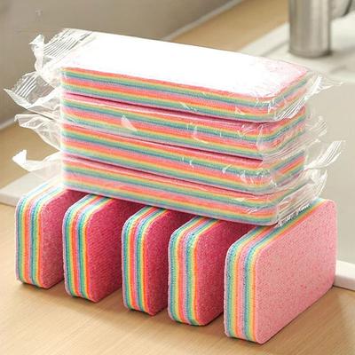 Non-greasy Household Lasagne Rainbow Lazy Person Special Dishcloths