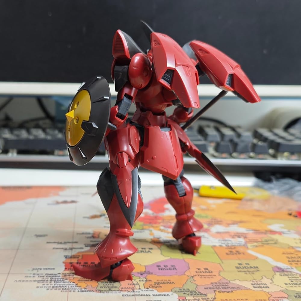 HiPlay Chieftain Continent 1/144 Actan Red Double Head Color-Coded Plastic Model Assembly Kit