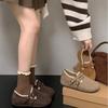 Non-slip Bag Head Slippers Autumn New Versatile Mori Korean Version Soft Bottom Wear Retro Style Women's Slippers