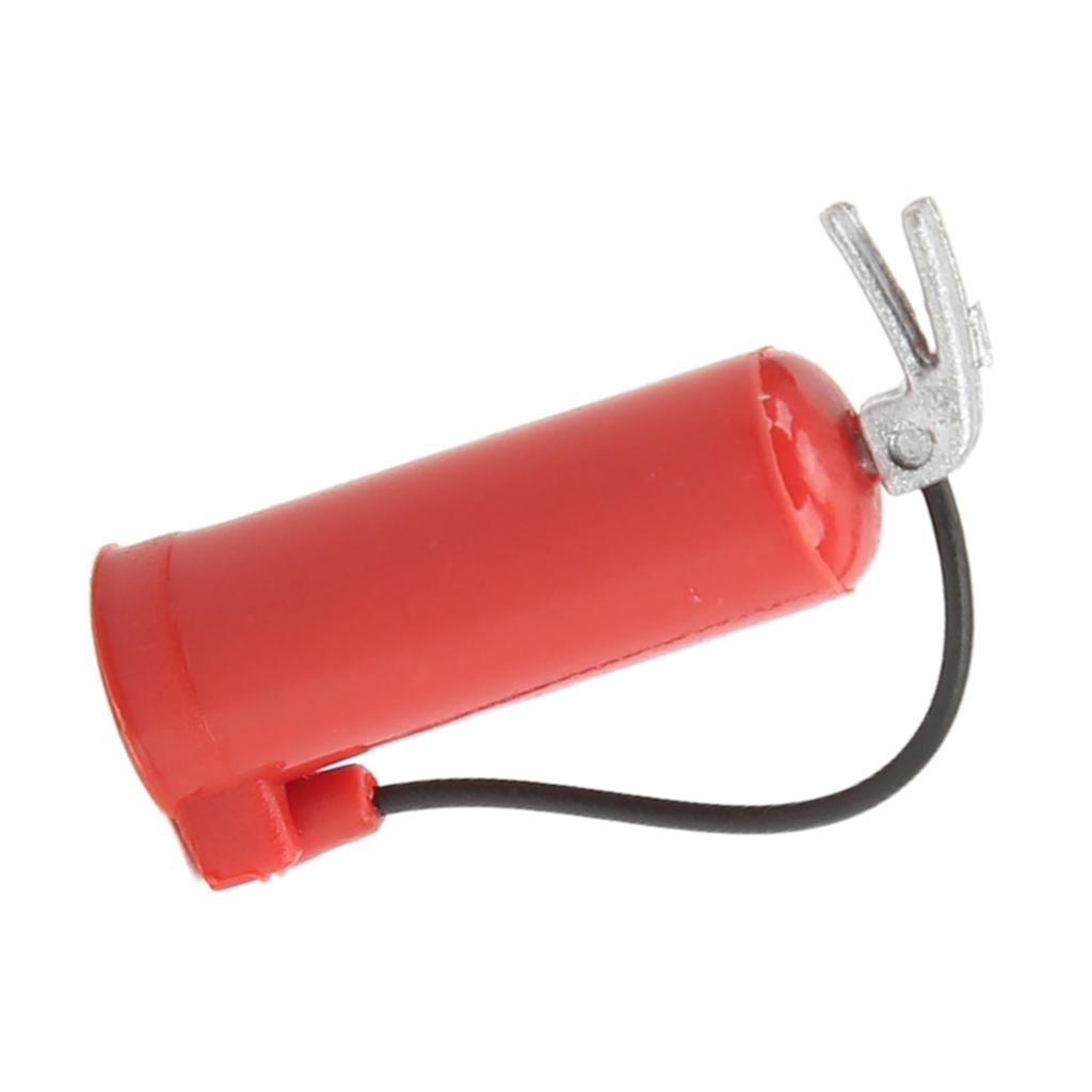 RC Fire Extinguisher Lifelike Decorative Plastic Simulation Fire Extinguisher for AXIAL SCX24 1 18 1 24 RC Cars Red