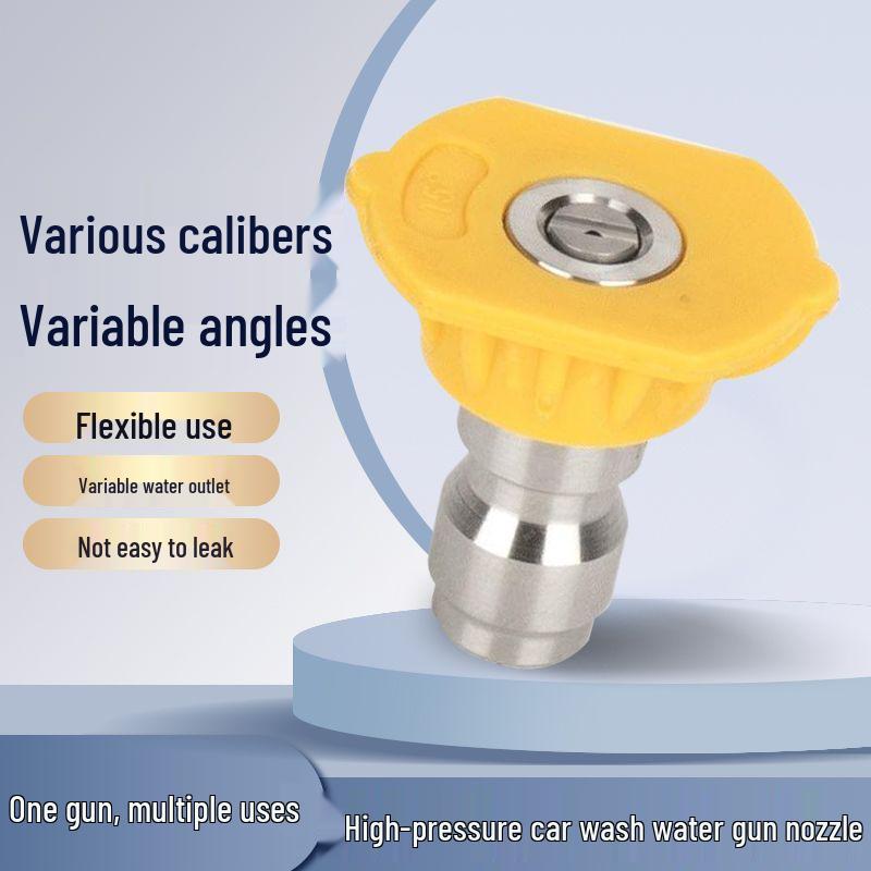 High-Pressure Car Washer Nozzle: Quick-Connect Water Gun for Home Cleaning