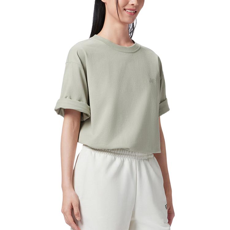 New Balance T Shirt Men's Green AMT42314-OVN