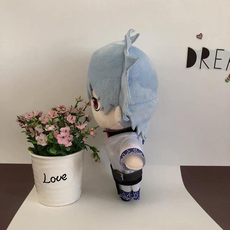 20cm Game Gintama Sakata Gintoki Cosplaies Plush Doll Toy Anime Cute Soft Stuffed Pillow Kids Fans Christmas Gift