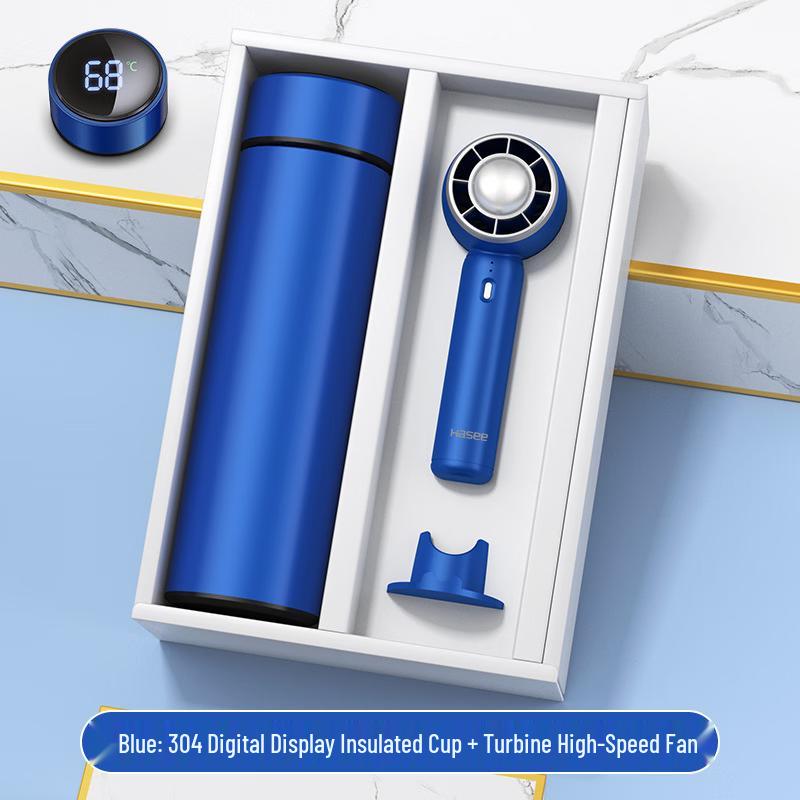 

Digital Display Cup & Handheld Fan Gift Set