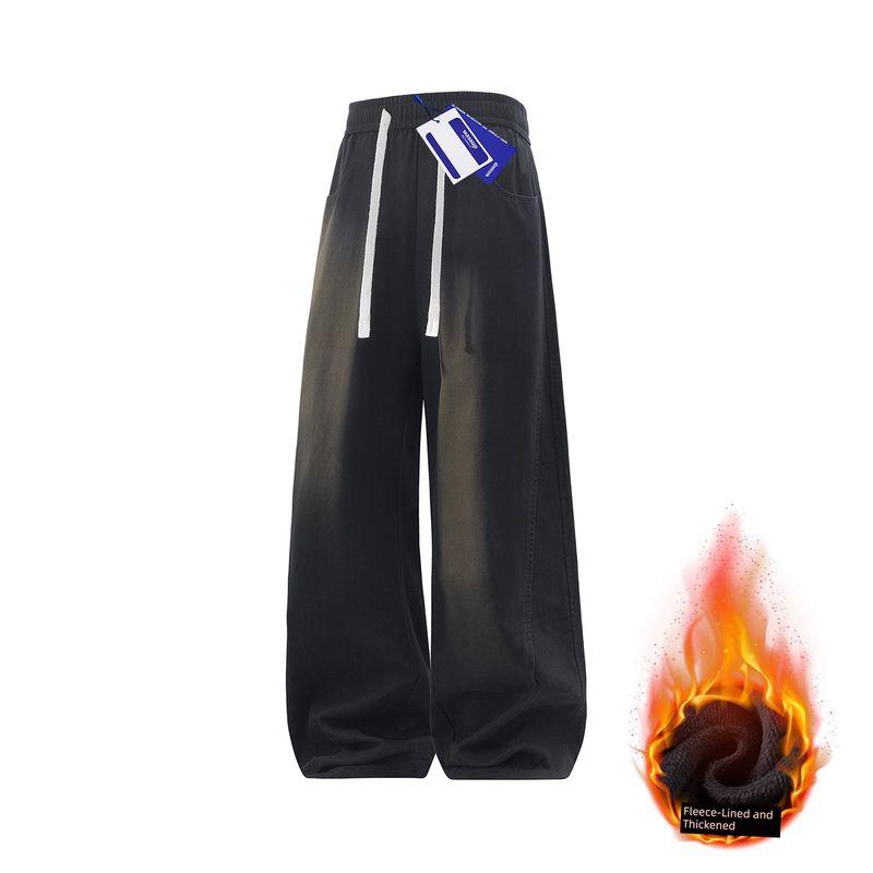 Wassup American-Style Heavyweight Casual Pants for Men 2025 New Trendy Versatile Casual Long Straight-Leg Pants for Teenagers