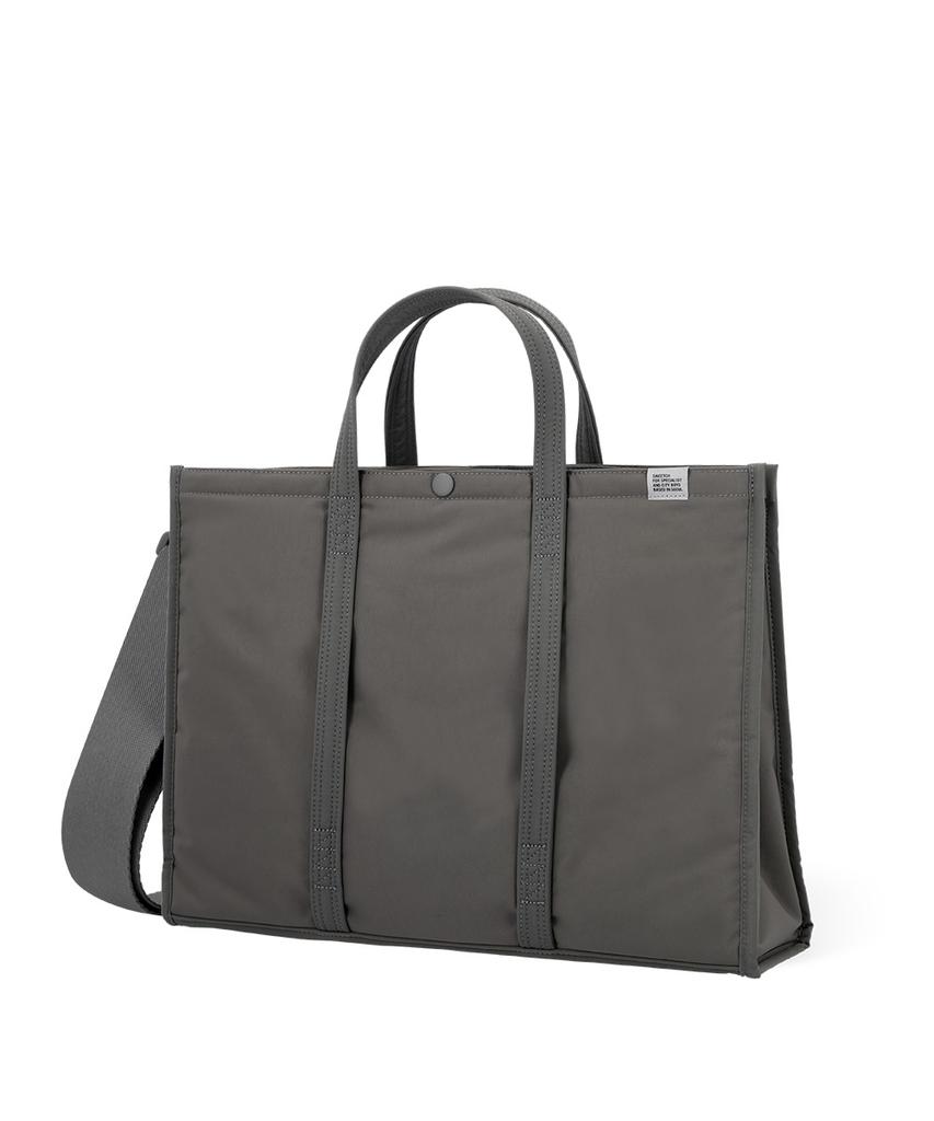 Sweetch Tote Brief 001 Wide L Stone Gray