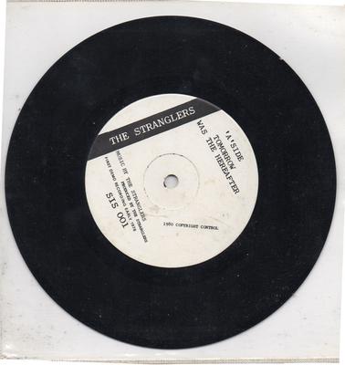 7inch Record STRANGLERS  Tomorrow Was The Hereafter SIS001 SIS 1980 UK Rock Used