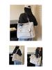 Japanese Harajuku Canvas Shoulder Bag for College Students - Women's Crossbody Tote
