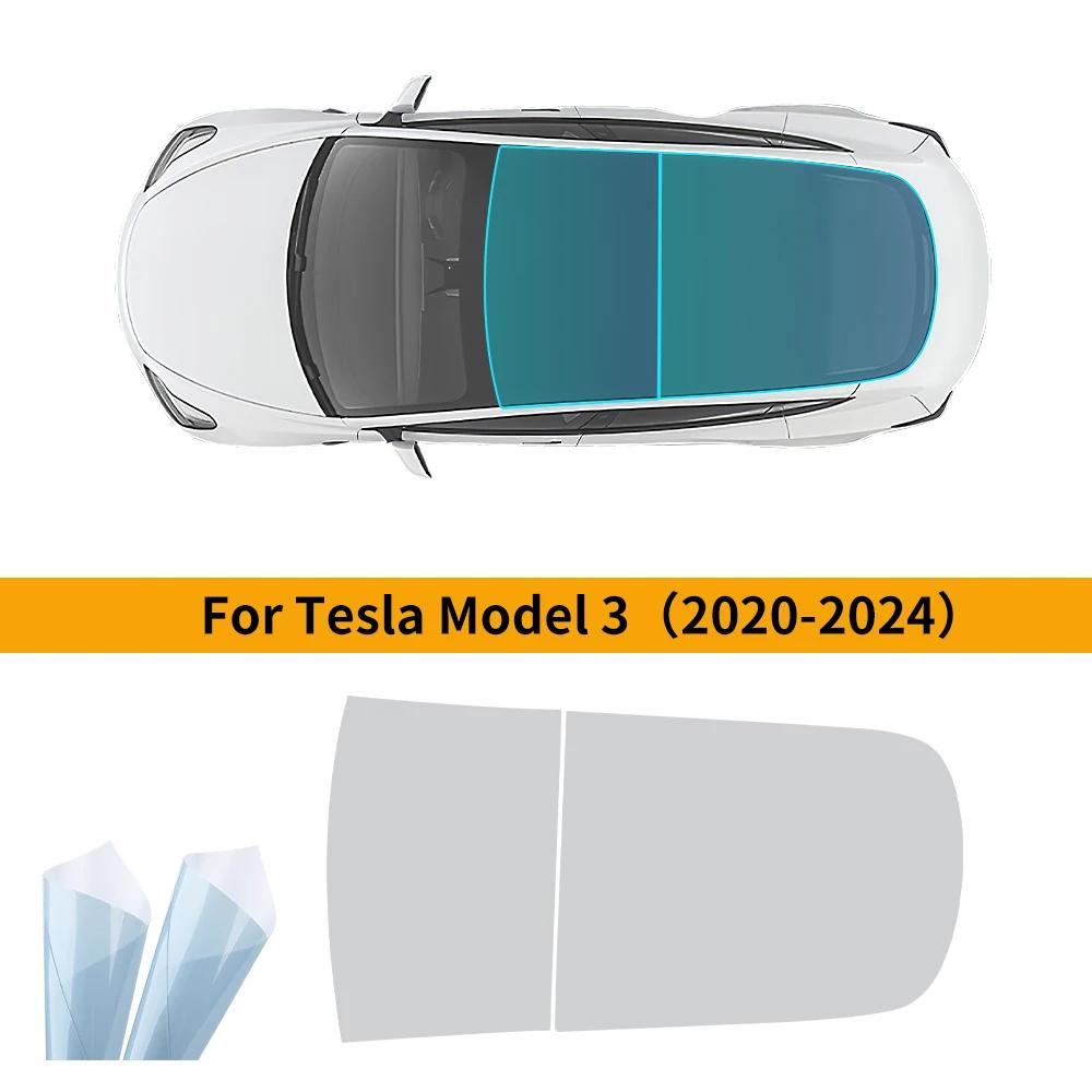 

TPU Ice Armor Pre-Cut Sunroof Protection Film Heat ulation for Tesla Model 3 Model3 Highland 2024 Car PPF for Tesla Model 3