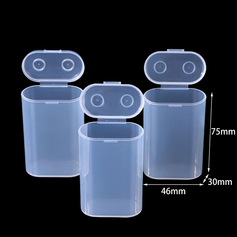 1/3Pcs 1 Section/2 Section/4 Section/8 Section 21700 Battery Anti Fall Protection Box 21700 Battery Pp Plastic Storage Box