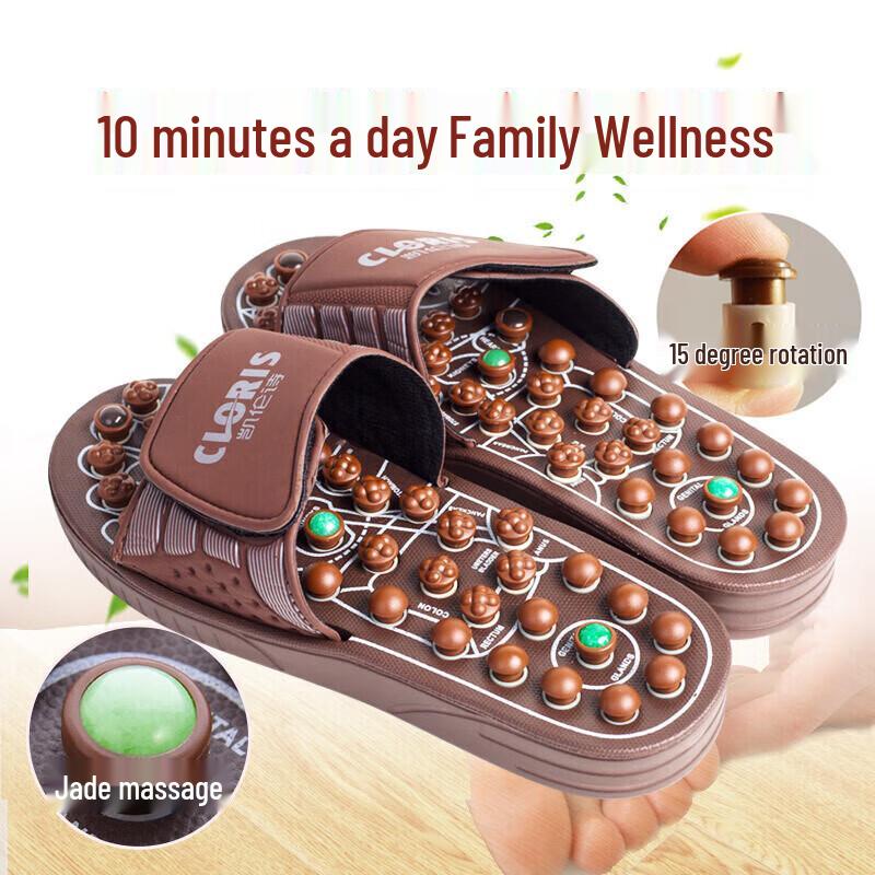 CLORIS M108 Jade Acupressure Foot Massage Slippers
