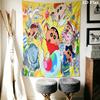 Adventure Playroom Tapestry Fashion Print Background Cloth Soft Homestay Soft Decoration Tapestry Wall Decoration