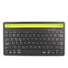 OLOEY Dual Bluetooth Wireless Silent Keyboard with Tablet Stand