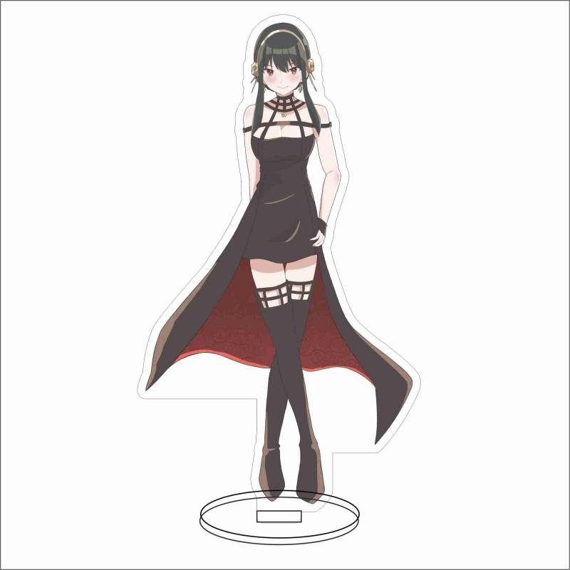 15CM SPY×FAMILY Anime Figure Yor Forger Cosplay Sexy Style Acrylic Stands Model Tabletop Decor Props Standing Sign Fans