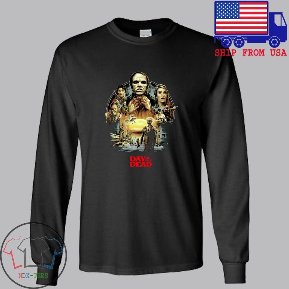 DAY OF THE DEAD Movie Black  Size S2XL Unisex T-Shirt XXL