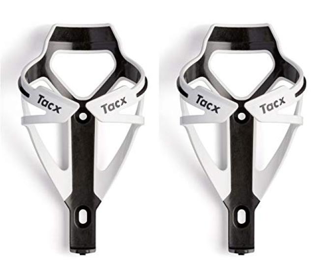 

Set of 2 Tacx Diva Bottle Cages (White) [Used] белый