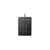 (Set of 2) ELECOM Wired Numeric Keypad, Scissor-Switch Type, Slim Design, Black TK-TCP018BK