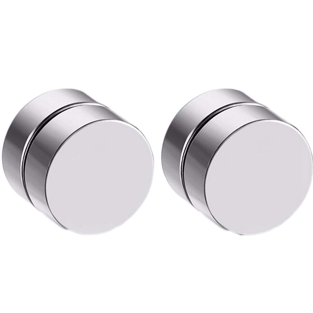 No Ear Pierced Earrings Titanium Steel Magnet Stainless Steel Strengthen Magnetic Earrings