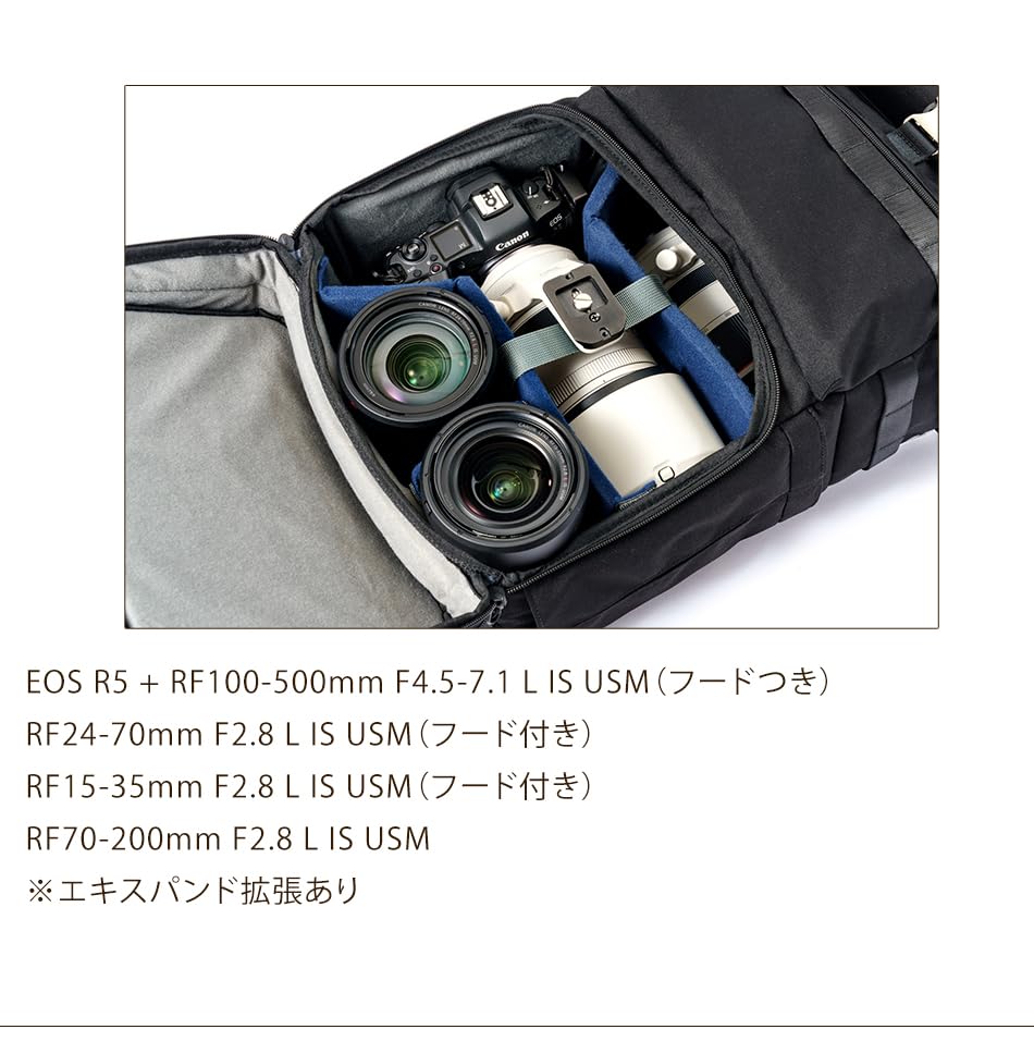 [Endurance] Endurance Camera Bag Neo Neo Large Capacity 2 Air Chamber Camera Rucksack Backpack Bh-51