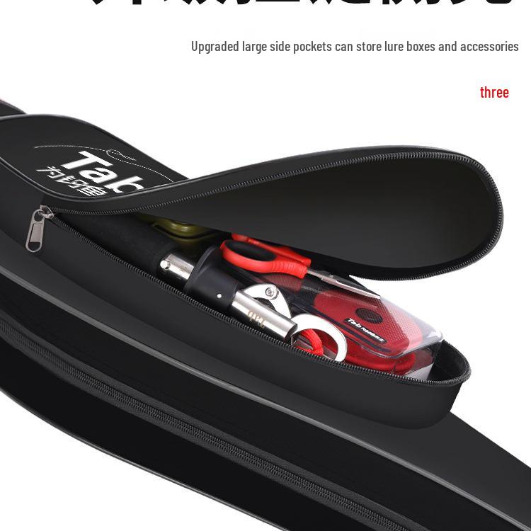 Waterproof Multi-Functional Hard Shell Fishing Rod Bag
