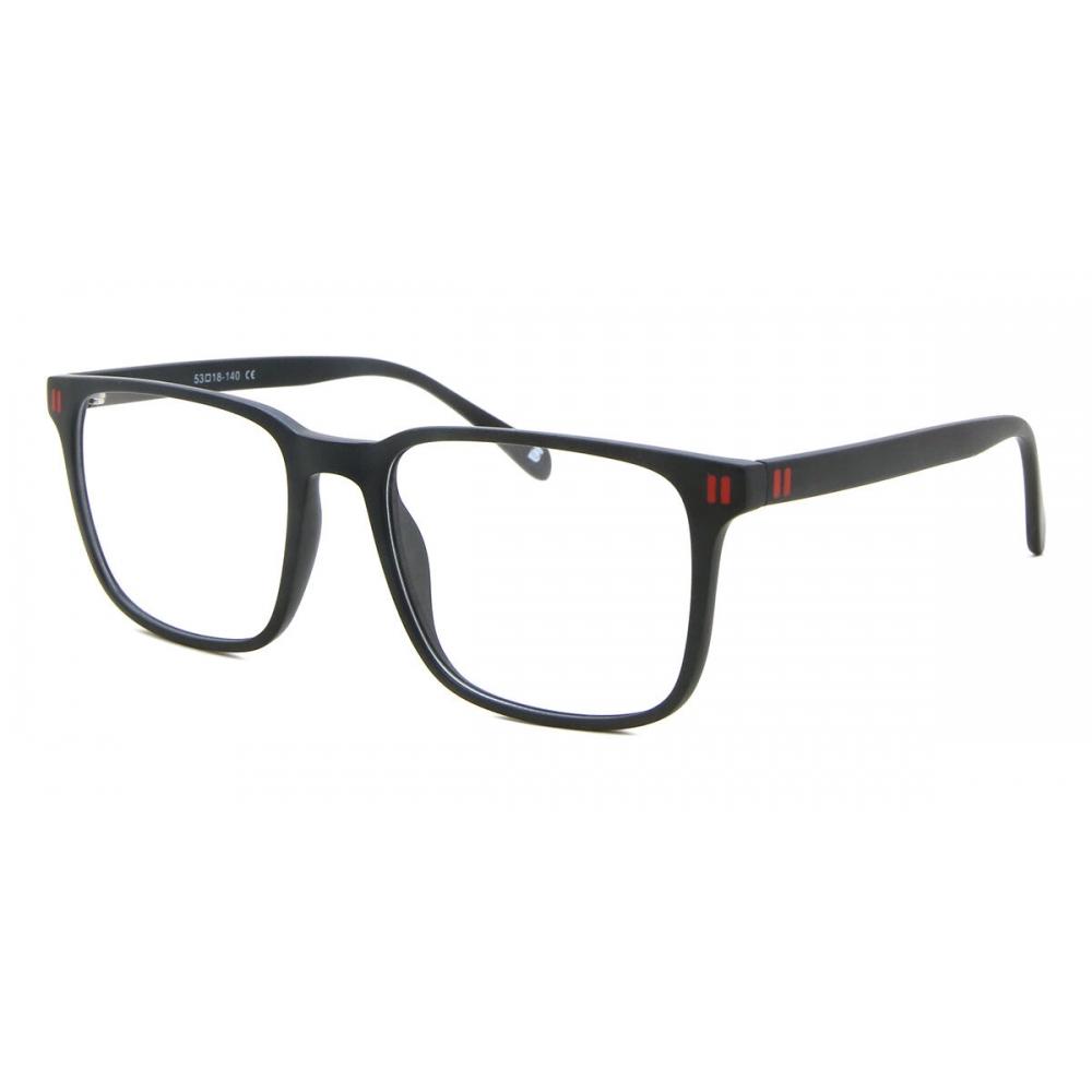Full Rim Square Black Smartbuy Collection Molave Ac11 Fashion Unisex Eyeglasses