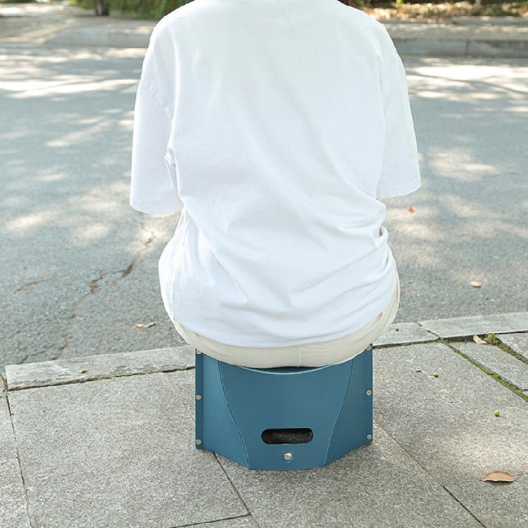 Przenośne Krzesło Składany Stołek Mały Koszyk na Zakupy Plastikowy Składany Stołek na Karty Lekki Siedzenia Kempingowe Wytrzymałe