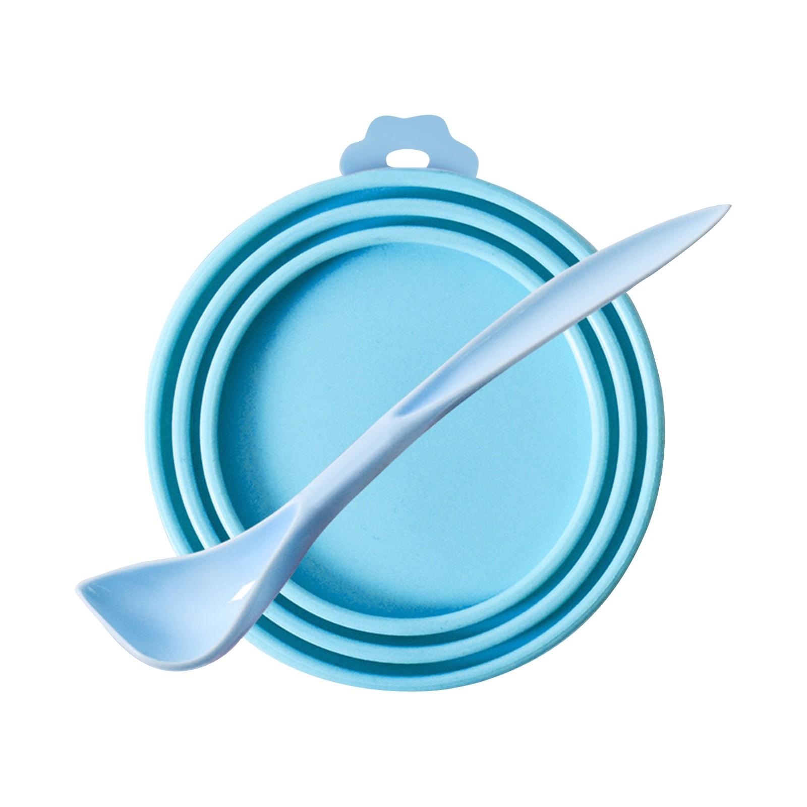 

Крышки для банок с кормом для домашних животных, 2 шт. Универсальные силиконовые крышки для банок с кормом для кошек и собак, 1 шт., подходит для 3 крышек банок стандартного размера, крышки для консервирования, силиконовые крышки для сохранения свежести O