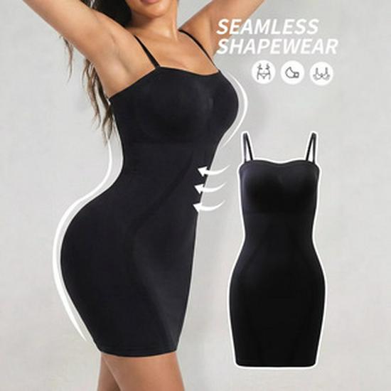 Men's Nylon Anti-static Seamless Body Shaper Vest with Tummy Control