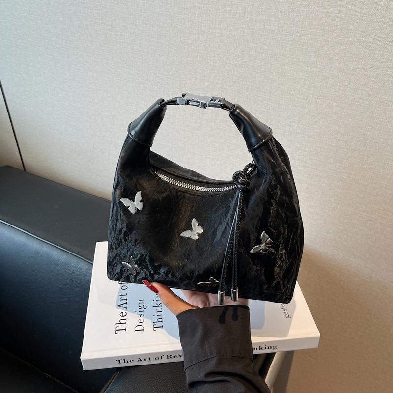 This year's popular spring and summer small bag women's new fashion versatile crossbody bag one-shoulder armpit hand-held dumpling bag