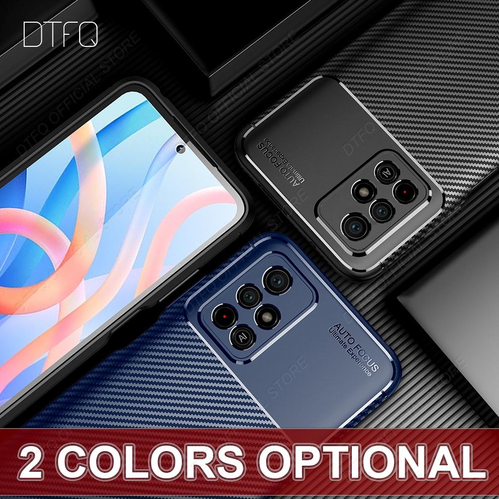 Pro pouzdro POCO M4 Pro Nárazuvzdorné pouzdro z uhlíkových vláken pro POCO X3 Pro Matte Funda Coque silikonové pouzdro pro POCO M4 Pro 5G POCO X4 Pro