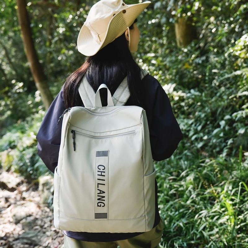 Men Large Capacity Backpack Middle School Student Schoolbag Women Outdoor Lightweight Travel Backpack