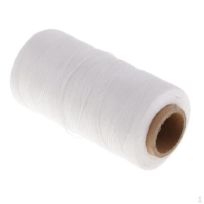 150D Flat Waxed Thread for Leather Crafting - 260 Meters