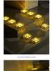Solar Ice Brick Waterproof Outdoor Garden Light