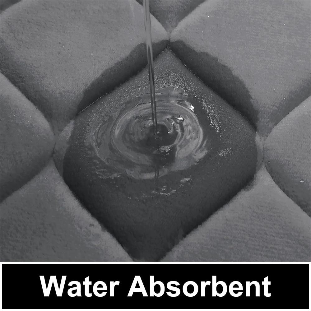Homaxy Memory Foam Bathroom Bath Mat Soft Non-Slip Carpet Absorbent Floor Bathroom Rug Shower Carpet Kitchen Decor Foot Mat