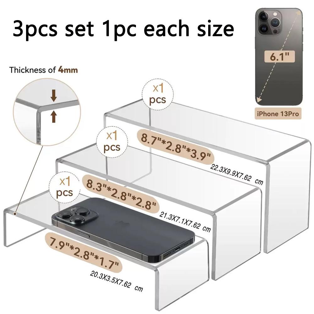 

Прозрачные акриловые подставки-витрины для обуви, розничная подставка, подставка для кексов, подставка для десертов