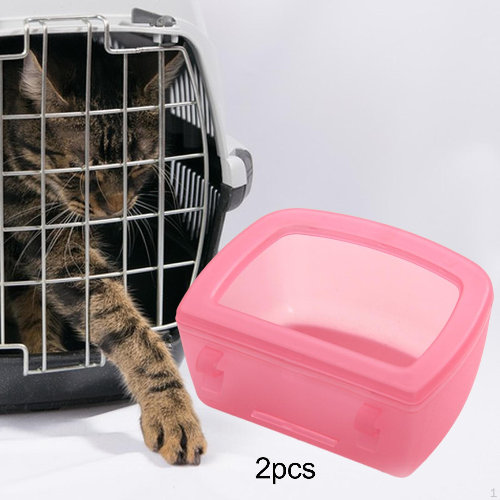 

Hanging Pet Feeder for Dogs, Cats, And , Made of PP Material Easy to Clean, Suitable розовый