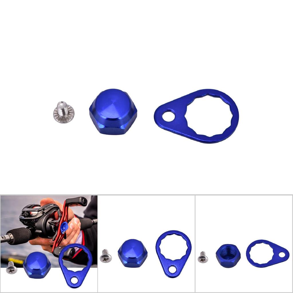 Fishing Reel LeftCelsiusRight Handle Locking Plate Screw Nut Accessory