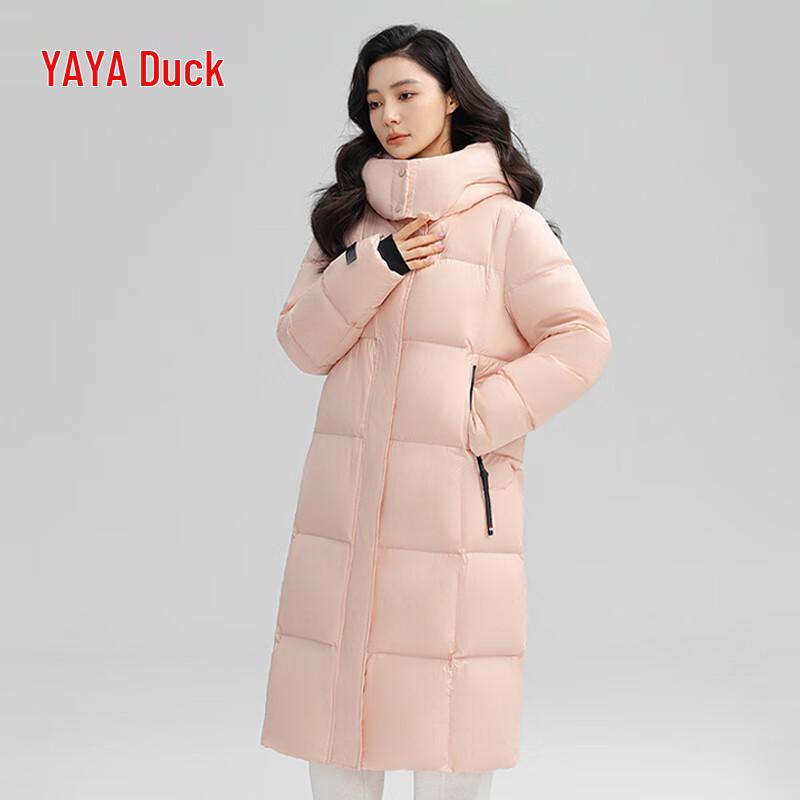 

Yaya Women s Long Hooded Down Jacket S