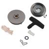 Conjunto de Partida para Motosserra Kit de Reparo de Partida por Recuo Fácil Instalação Durável Peças de Motosserra para TS350 038 041 MS380