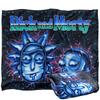 Rick And Morty Chrome Blanket