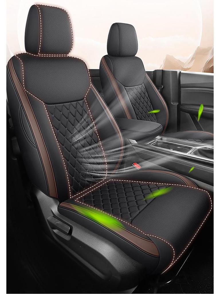 Wuling Jiachen Seven-Seat Leather Car Seat Cushion - All Seasons Universal Fit