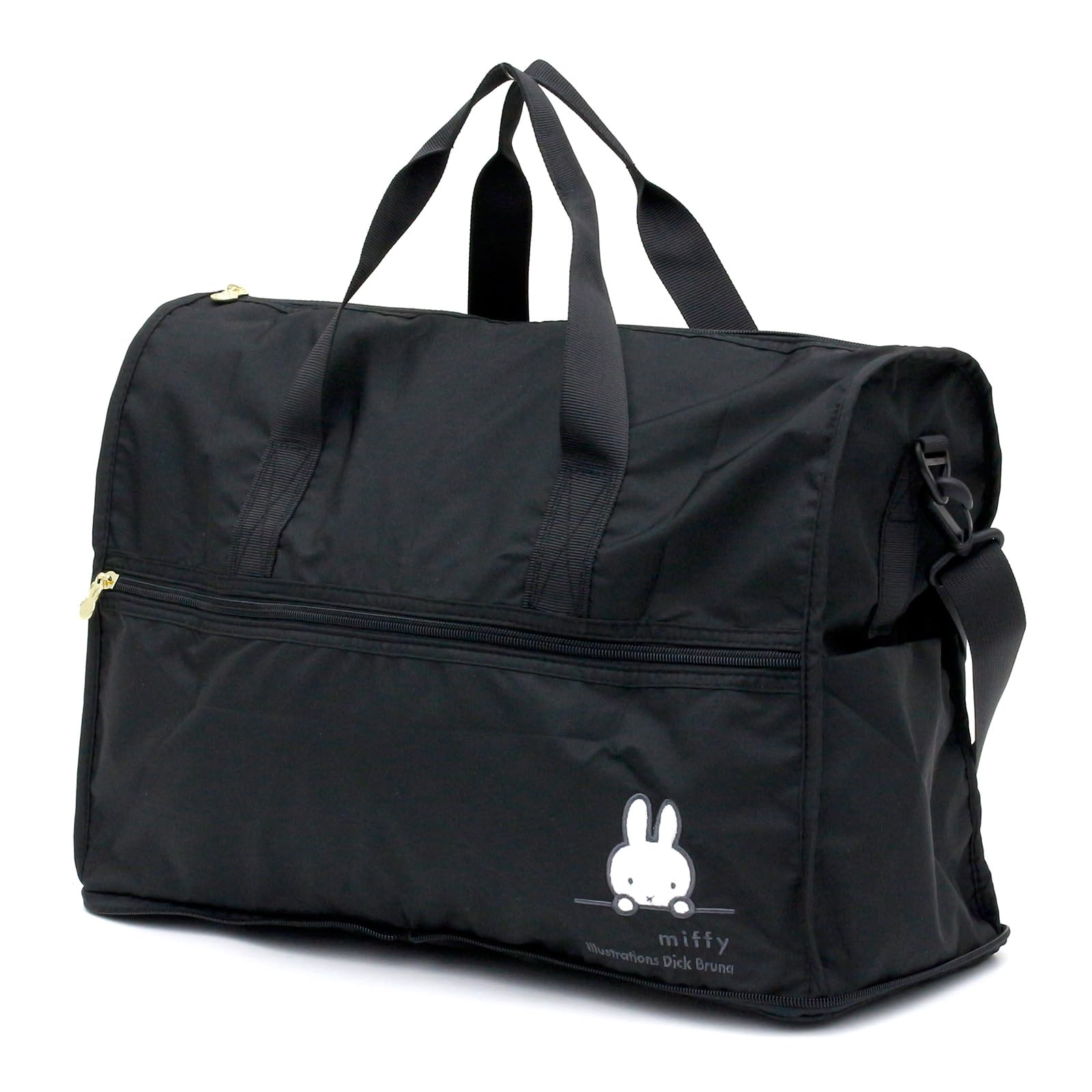 

[Hapitas] Miffy Folding Boston Bag, Medium, H0002, B260, Black Face